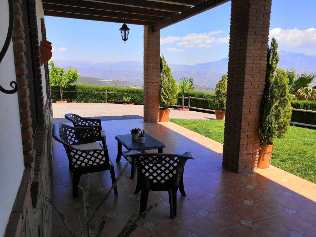 Casa Mirador Las claras Con Piscina privada jardin y AireAcodicionado Iznate Exterior foto
